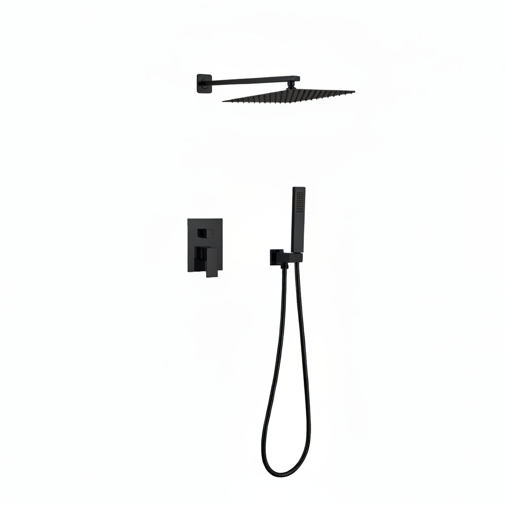MEZCLADORA MONOC. MINIML. C/CABEZA DE DUCHA C/TEL. FB024 SANDS BRONCE BLACK -FRATELLI